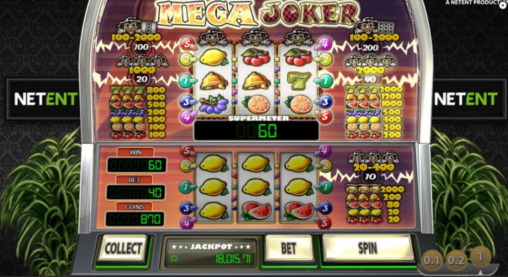 Mega joker slot